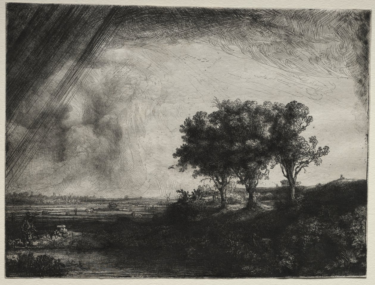 A három fa alkotó: Rembrandt van Rijn