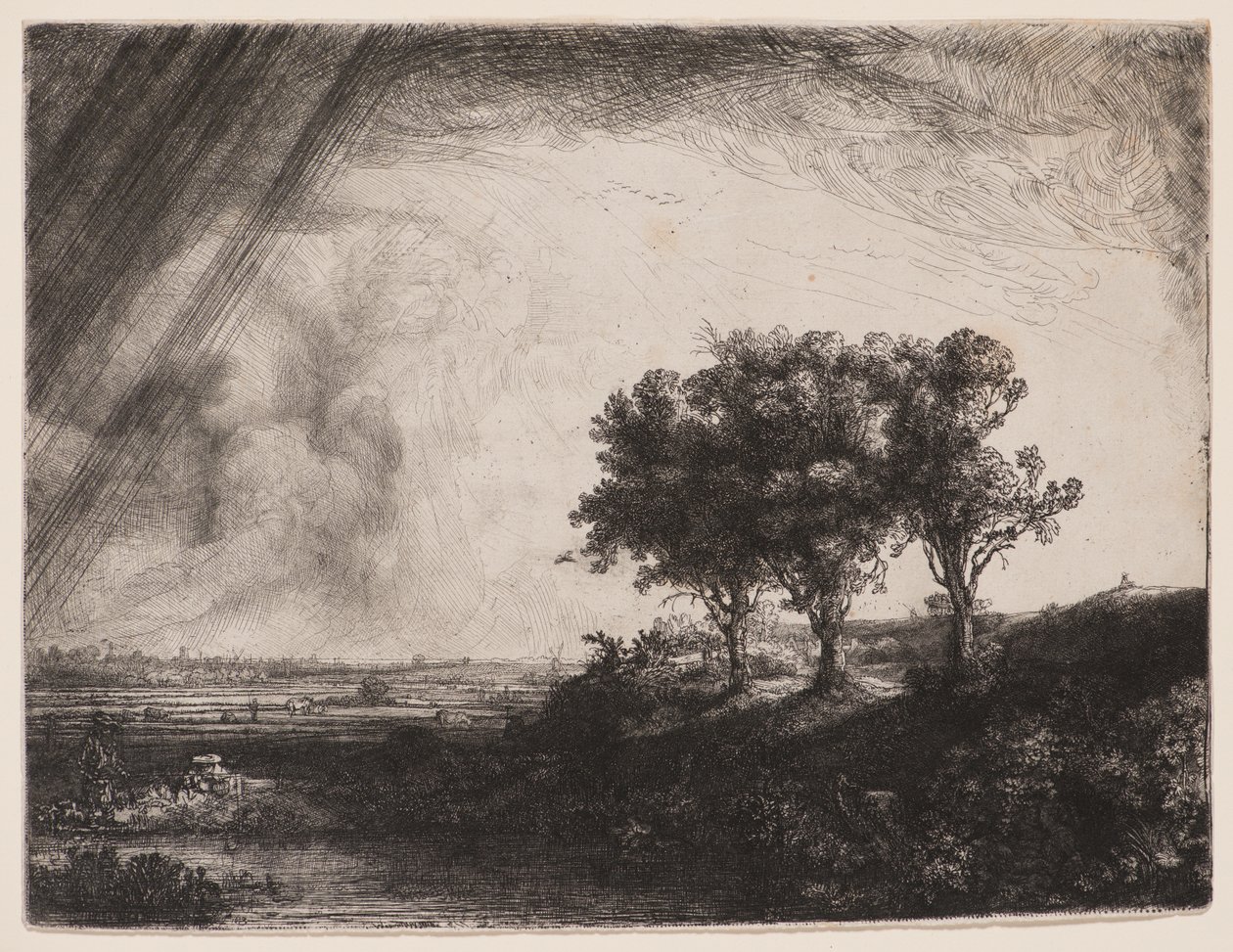 A három fa alkotó: Rembrandt van Rijn
