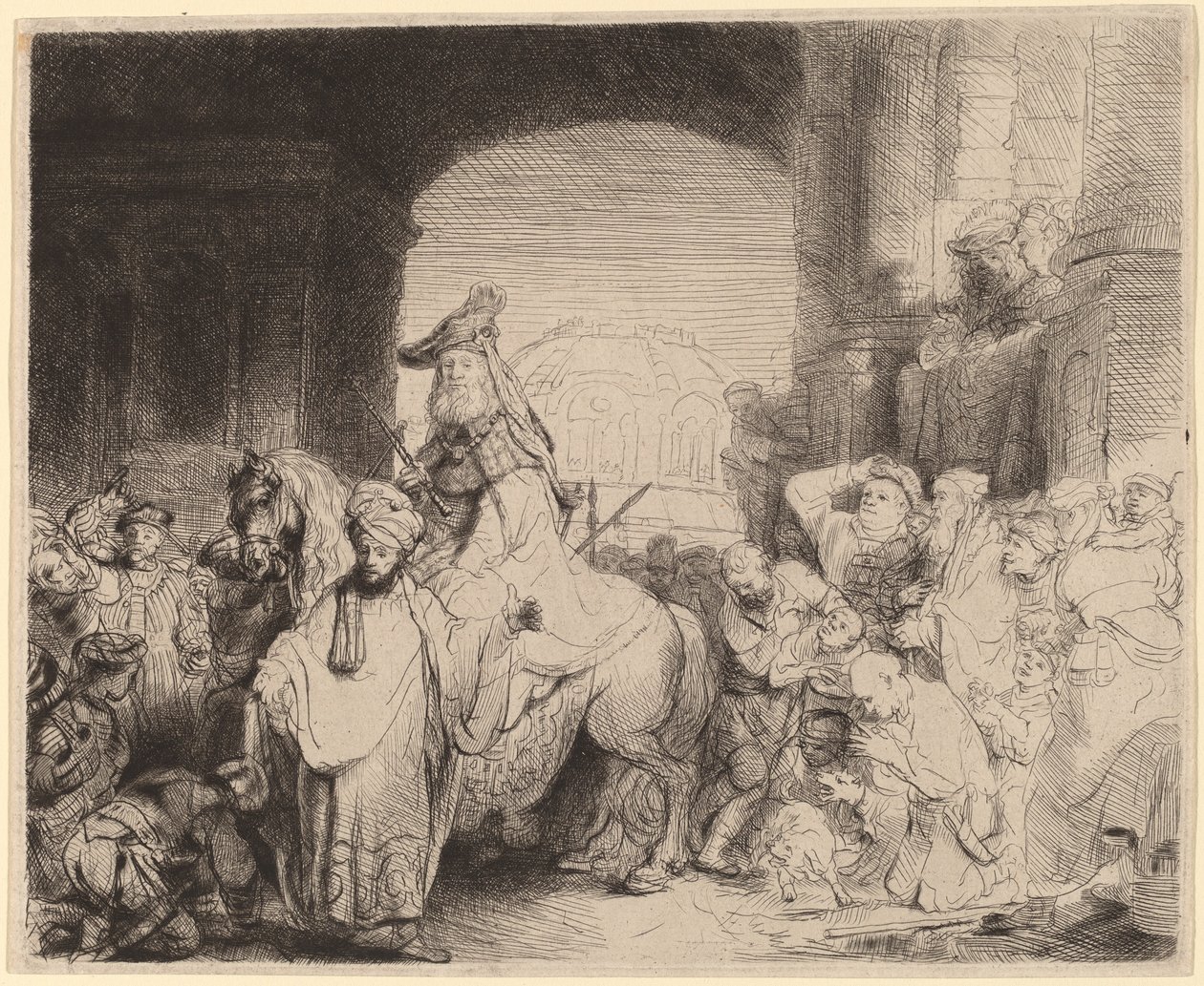 Márdokeus diadala alkotó: Rembrandt van Rijn