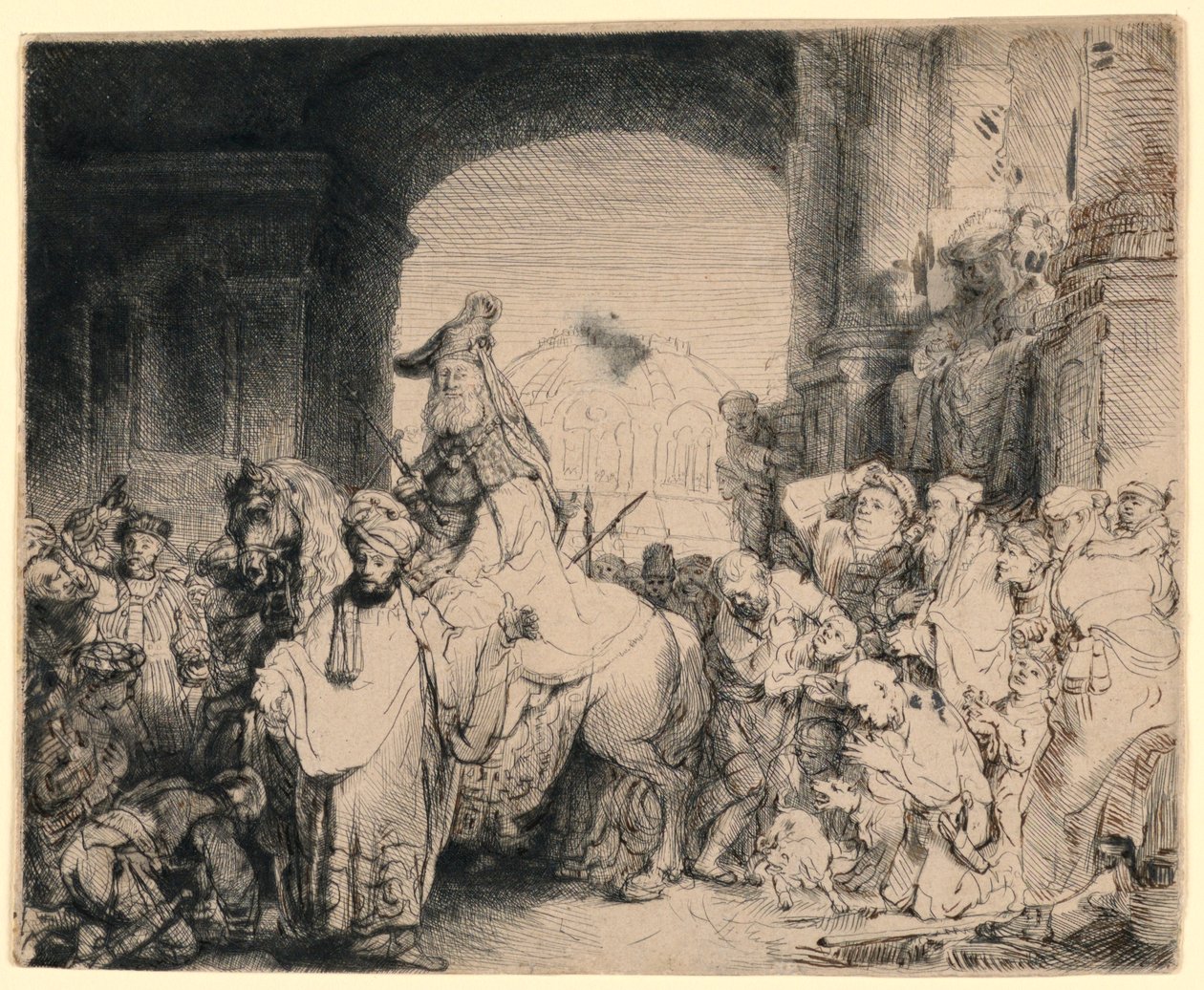 Márdokeus diadala alkotó: Rembrandt van Rijn