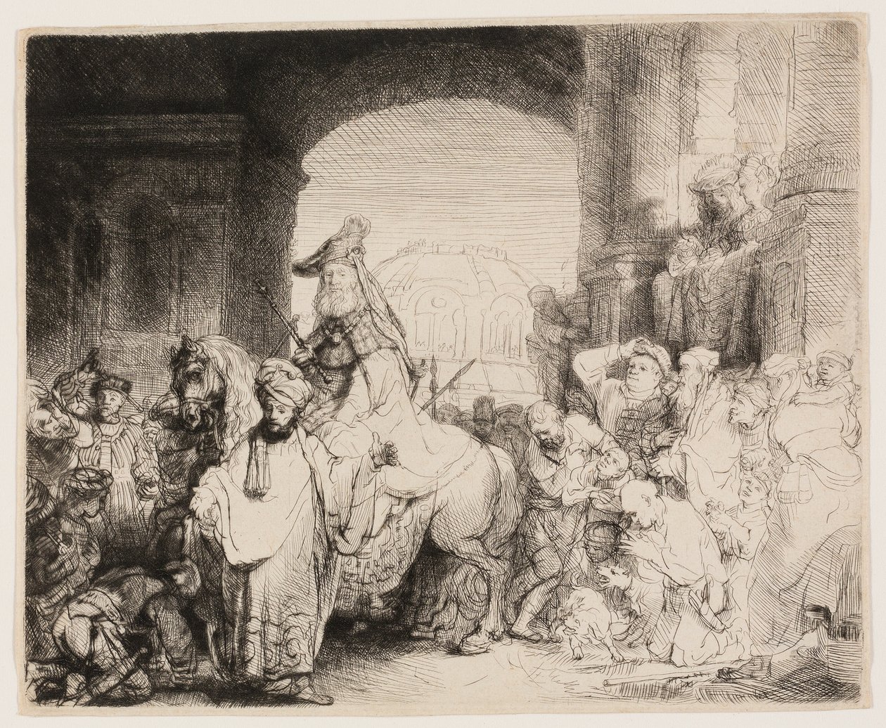 Márdokeus diadala alkotó: Rembrandt van Rijn