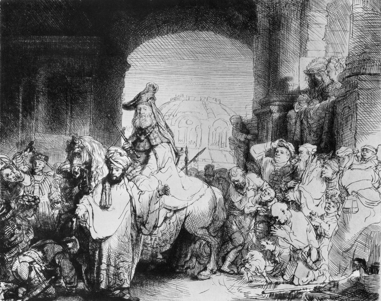 Márdokeus diadala, 1640 körül alkotó: Rembrandt van Rijn