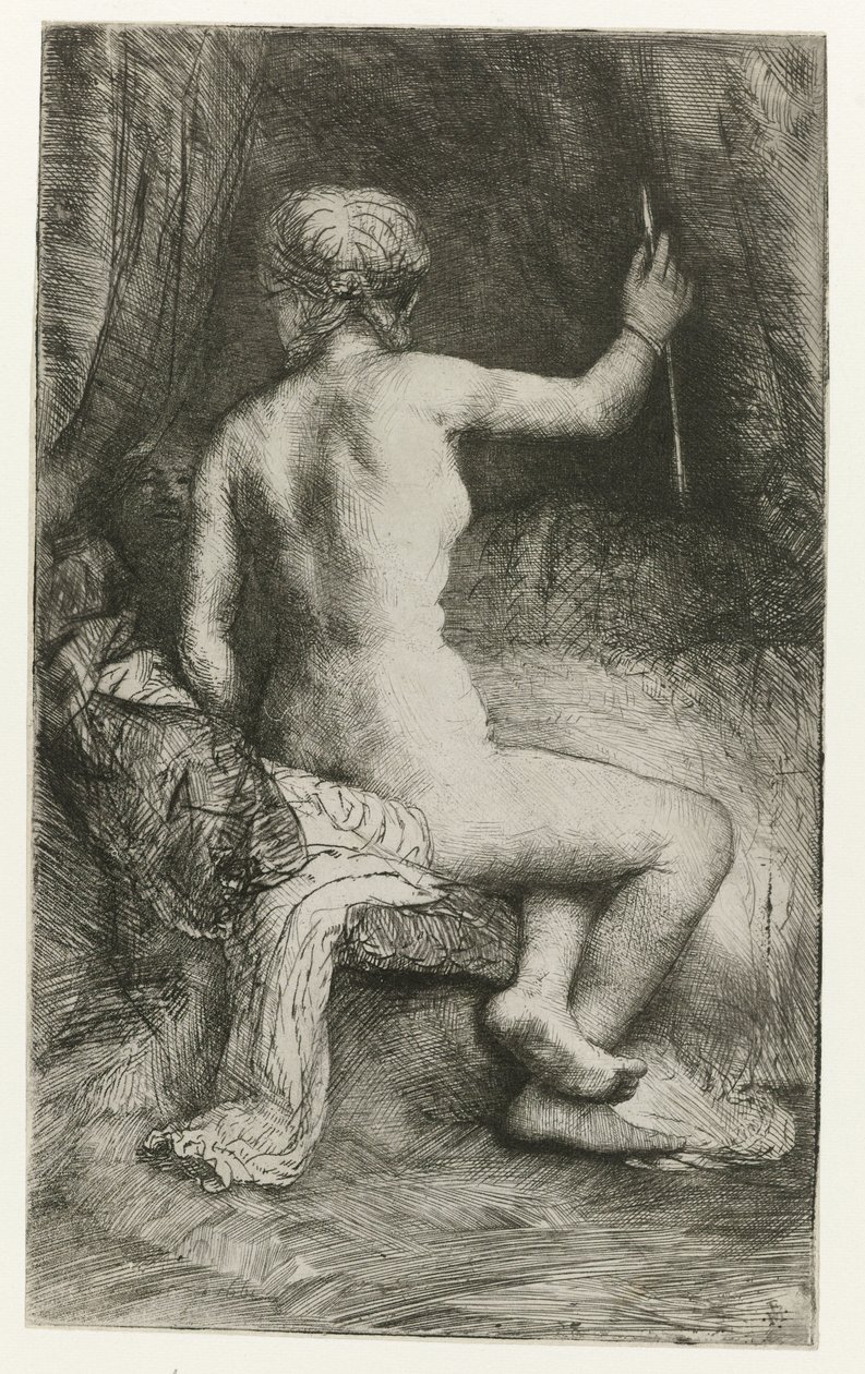 A nő a nyíllal Nő a nyíllal alkotó: Rembrandt van Rijn
