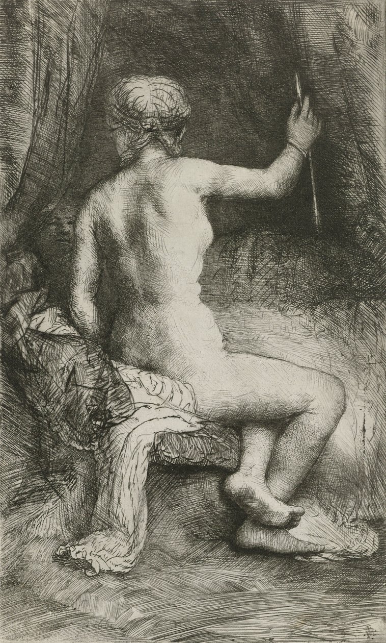 A nő a nyíllal, 1661 alkotó: Rembrandt van Rijn