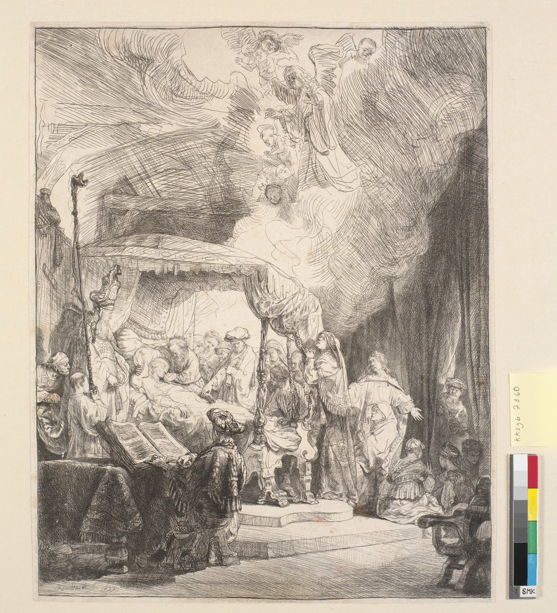 A Szűzanya halála alkotó: Rembrandt van Rijn