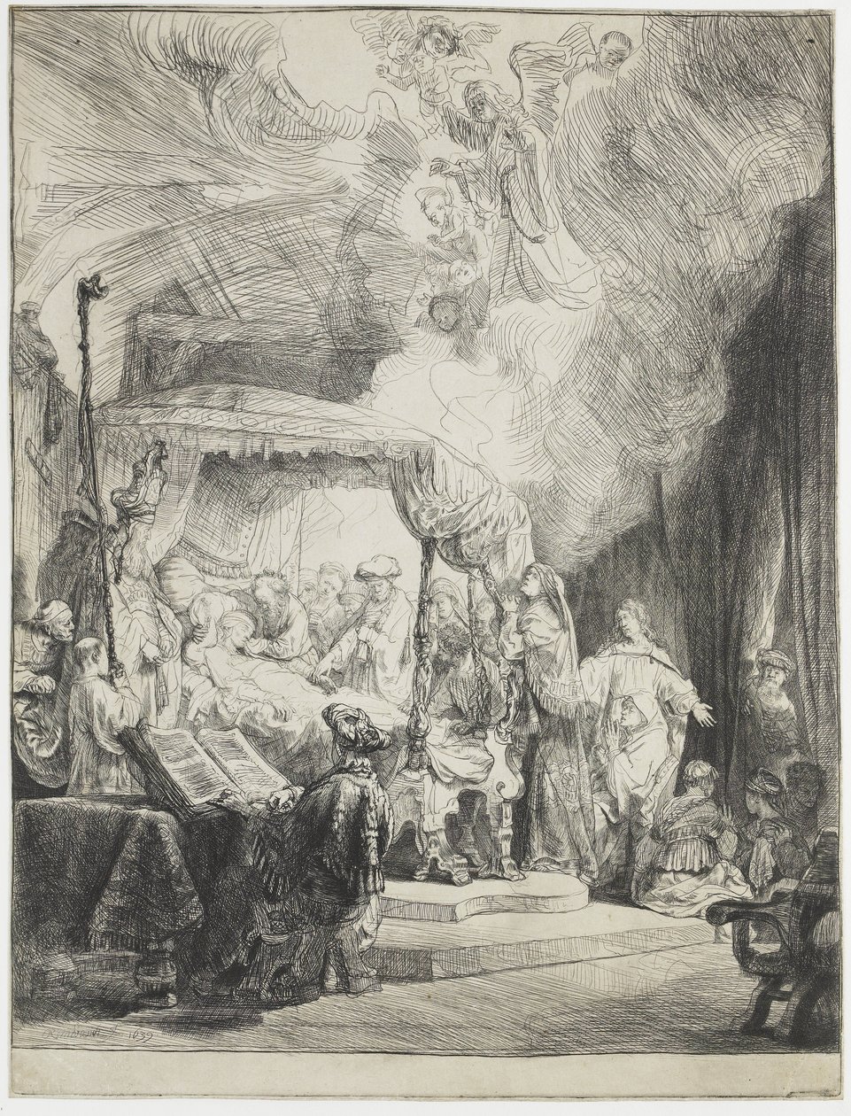 A Szűzanya halála alkotó: Rembrandt van Rijn