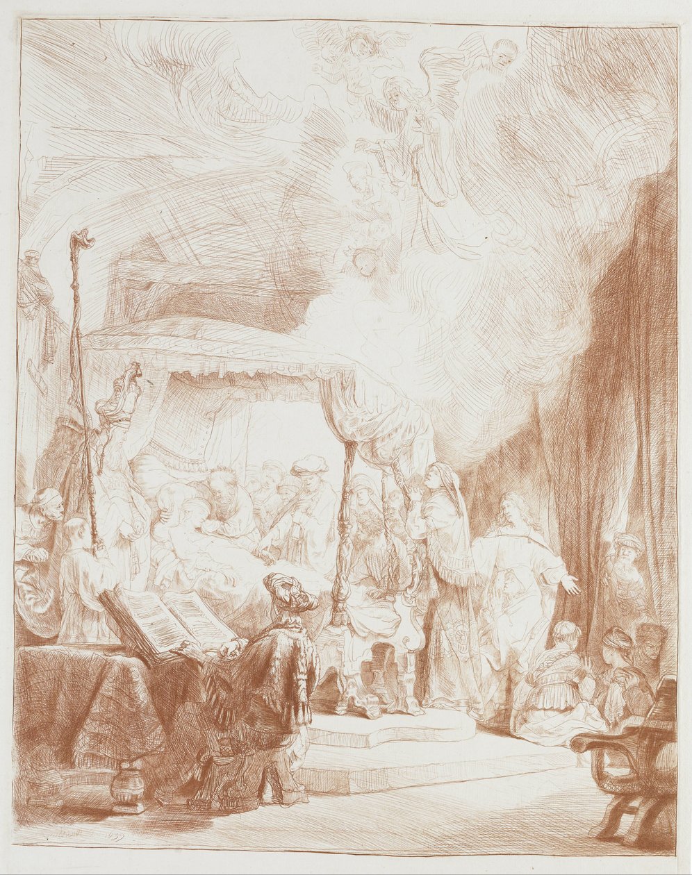 A Szűzanya halála alkotó: Rembrandt van Rijn
