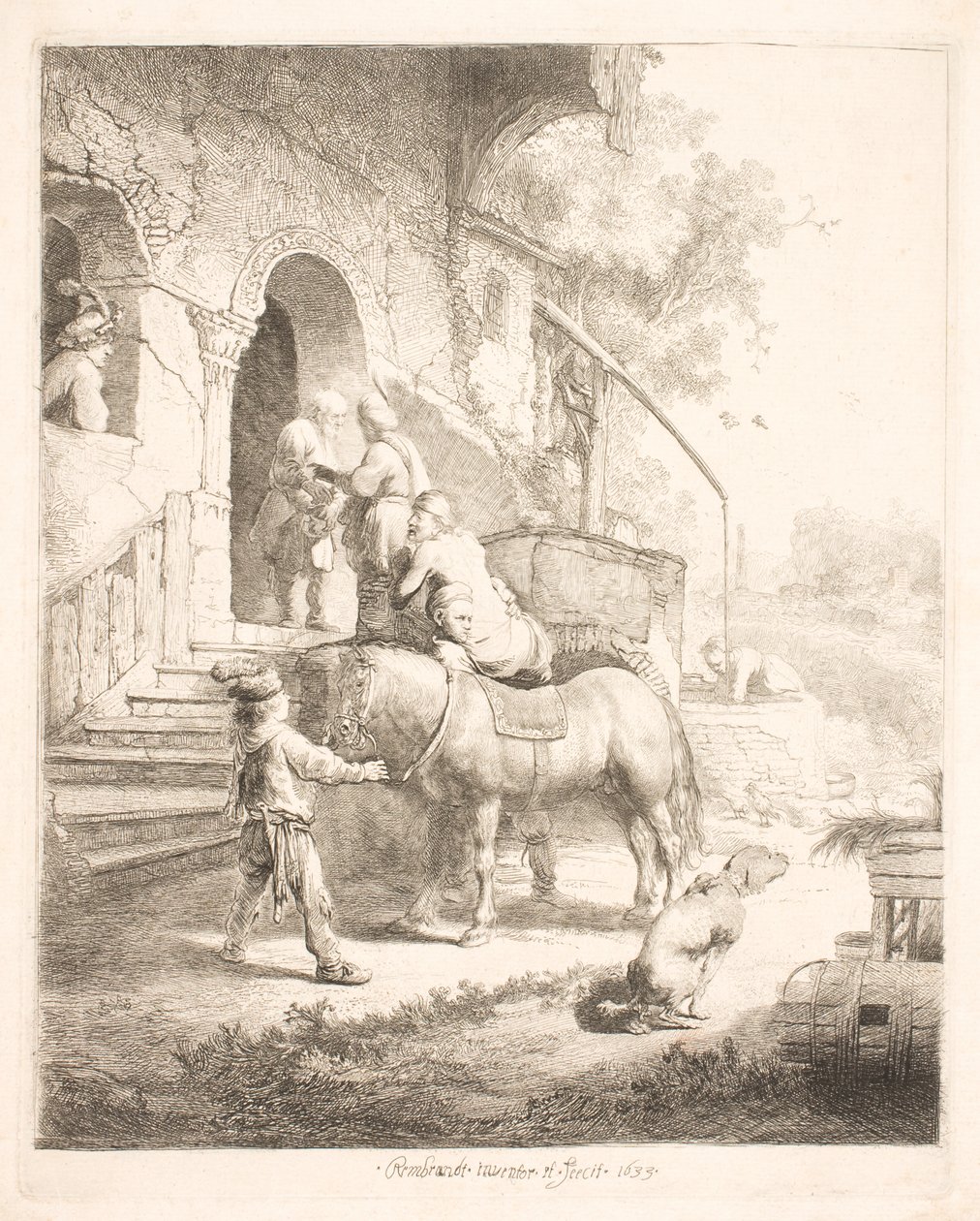 Az irgalmas szamaritánus alkotó: Rembrandt van Rijn