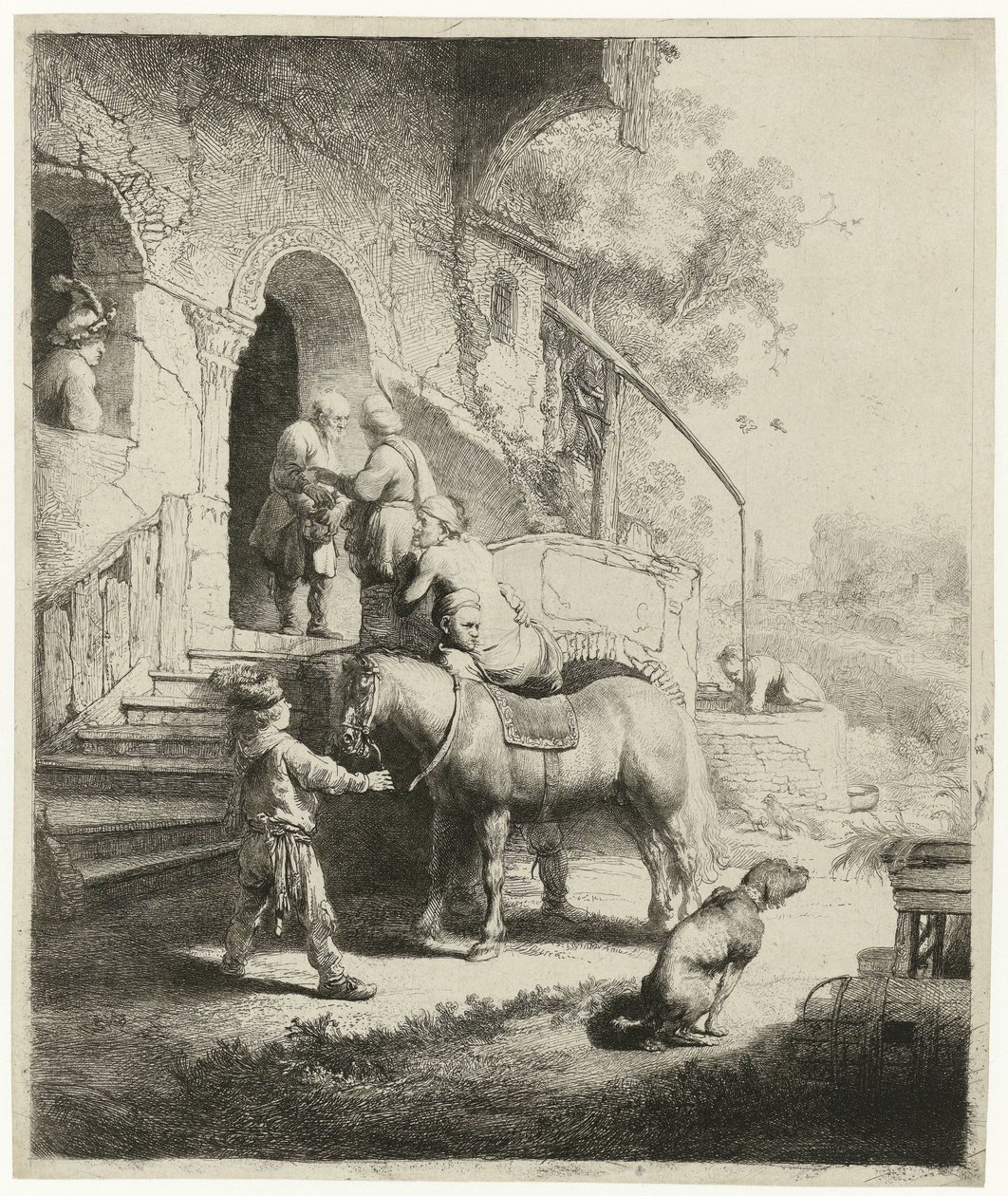 Az irgalmas szamaritánus alkotó: Rembrandt van Rijn