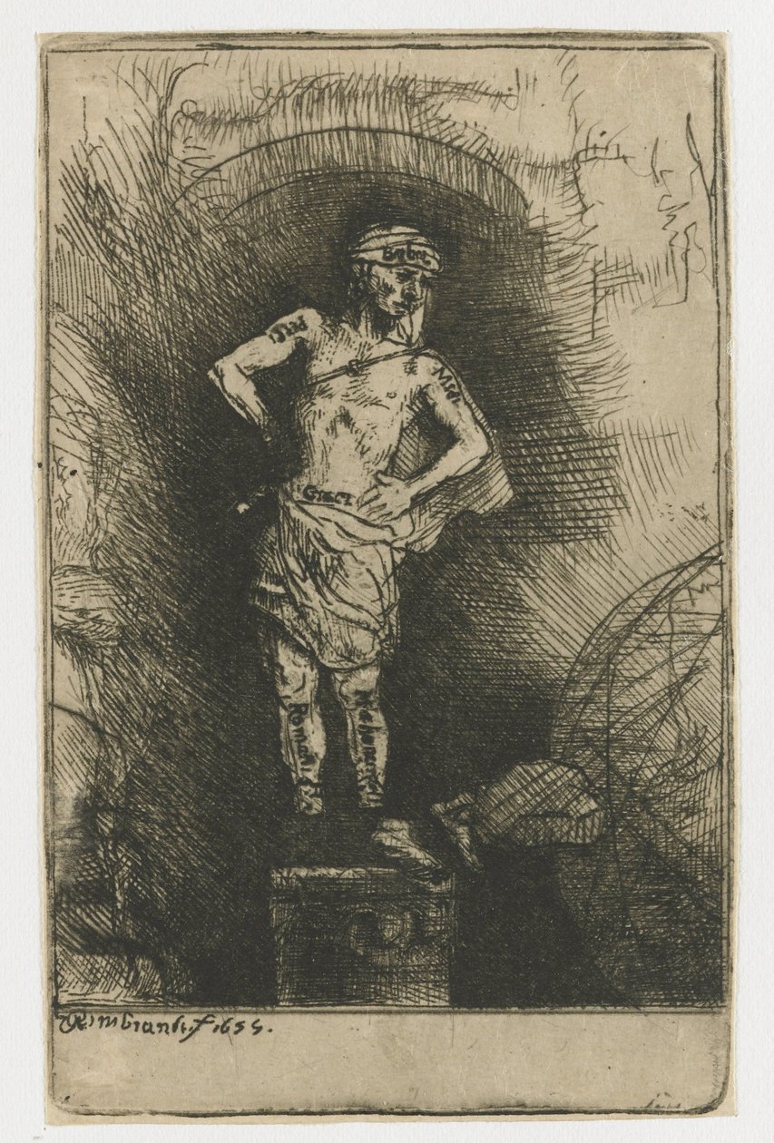A kép, amit Nabukodonozor látott alkotó: Rembrandt van Rijn
