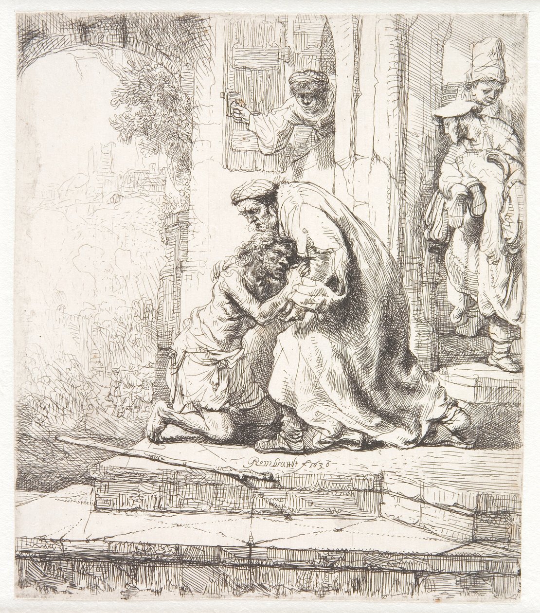 A tékozló fiú visszatérése alkotó: Rembrandt van Rijn