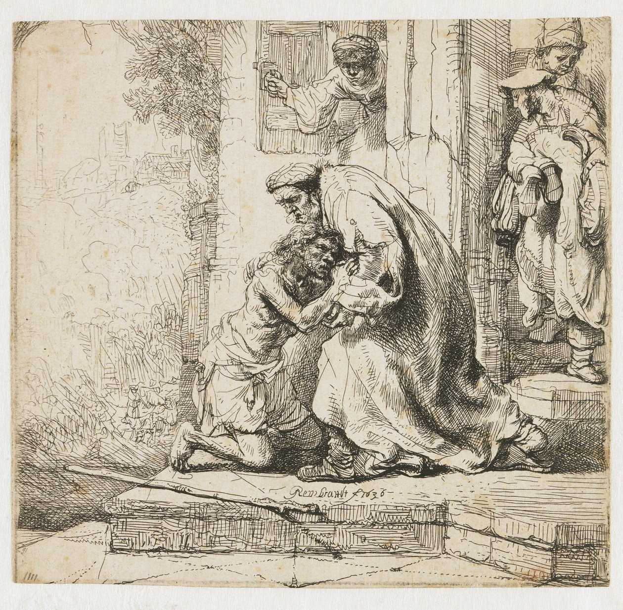 A tékozló fiú visszatérése alkotó: Rembrandt van Rijn