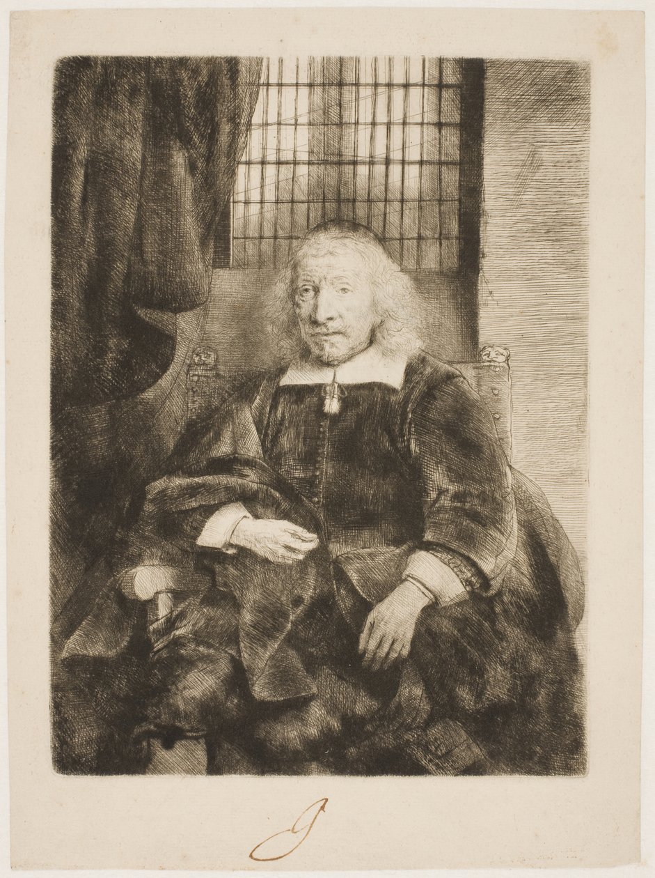 A sétáló zenészek alkotó: Rembrandt van Rijn
