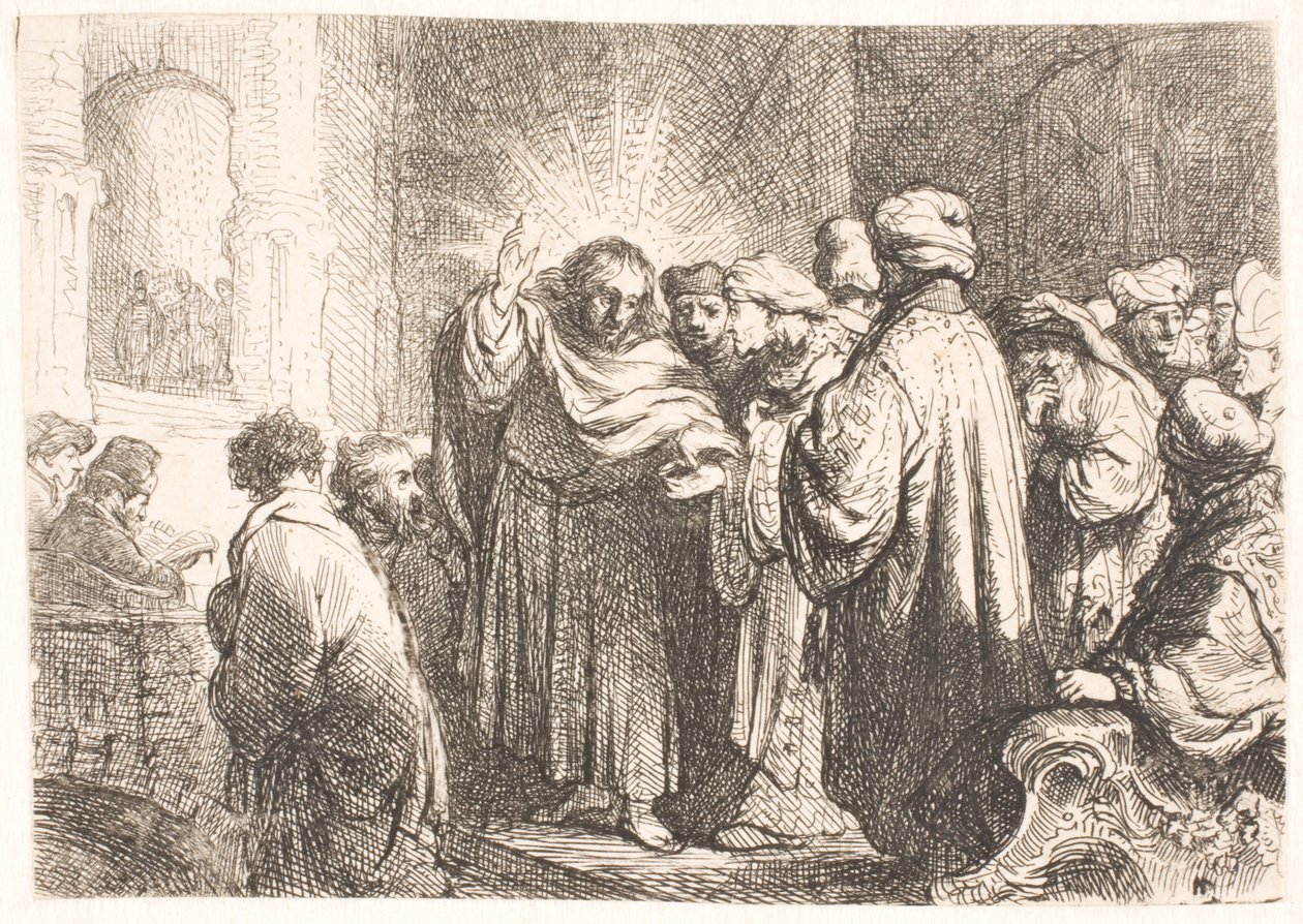 Az adó-pénz alkotó: Rembrandt van Rijn