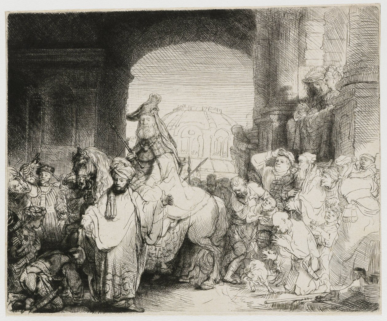 Márdokeus diadala alkotó: Rembrandt van Rijn