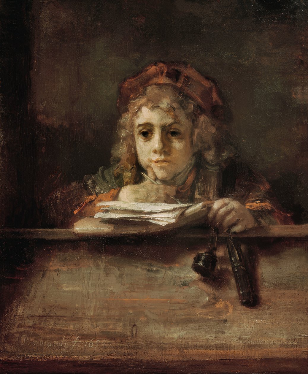 Titusz alkotó: Rembrandt van Rijn