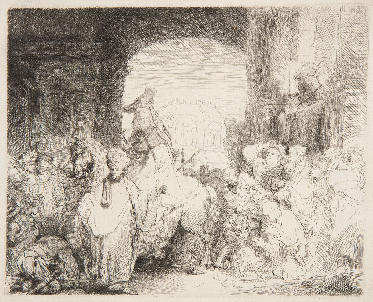 Márdokeus diadala alkotó: Rembrandt van Rijn