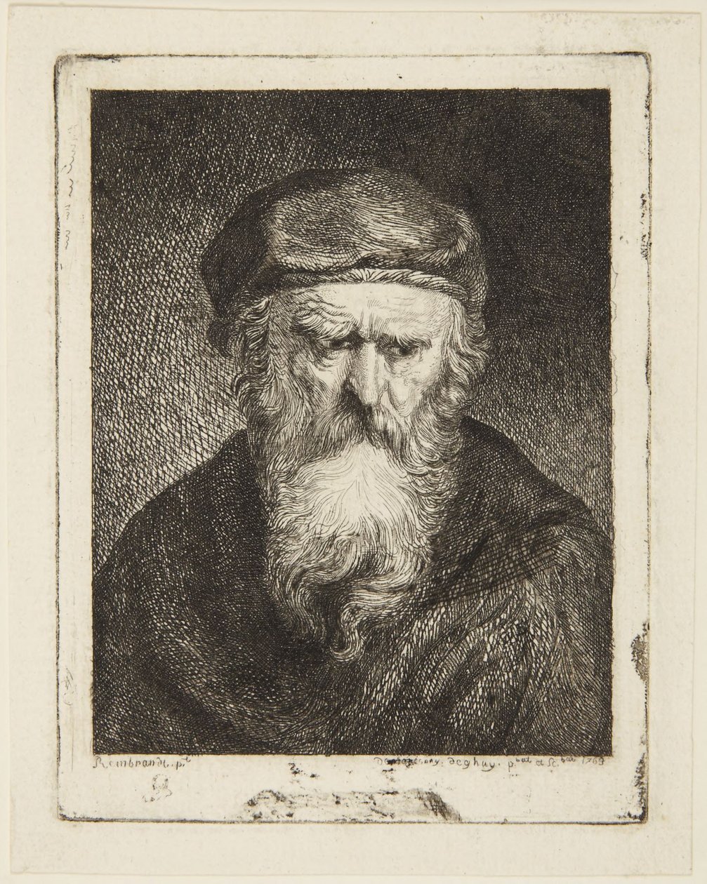 Morcos öregember alkotó: Rembrandt van Rijn