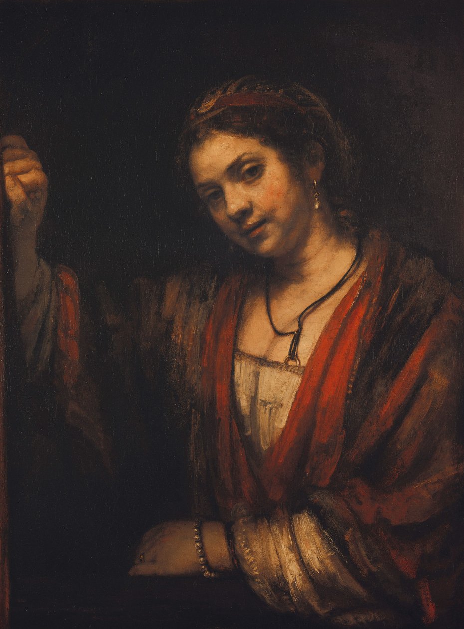 Hendrickje Stoffels arcképe alkotó: Rembrandt van Rijn
