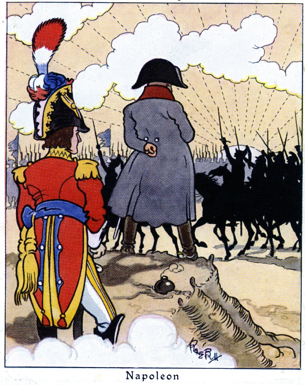 Napóleon, 1936 alkotó: René Bull