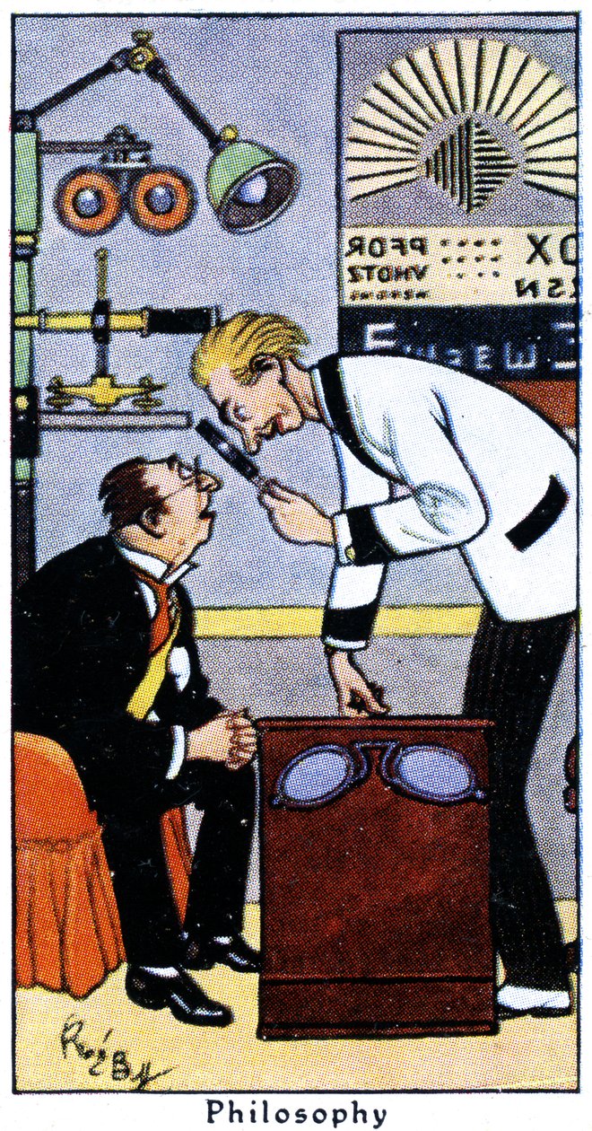 Filozófia, 1936 alkotó: René Bull