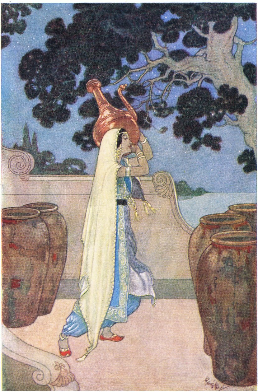 Morgiana és a vízforraló, 1930-as évek alkotó: René Bull