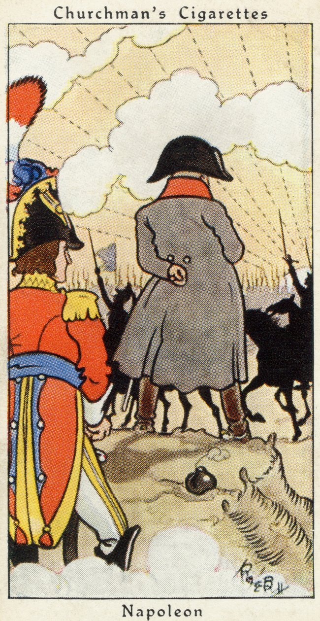 NAPOLEON Bonaparte - állva alkotó: René Bull
