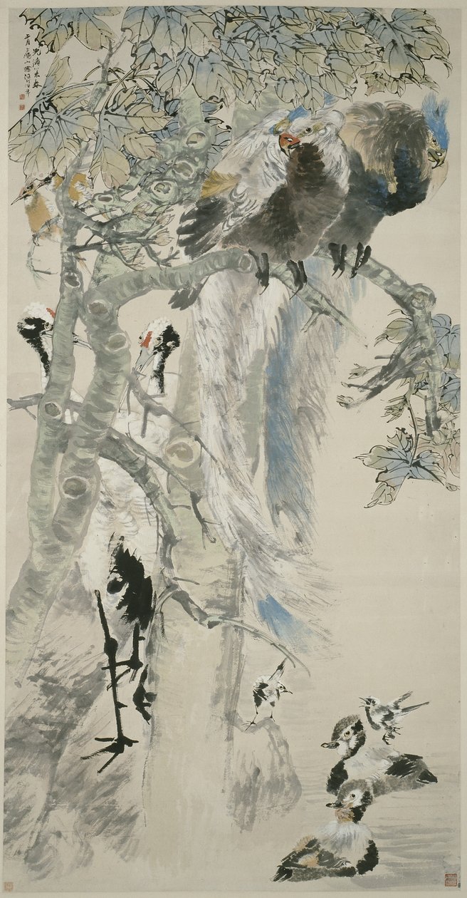 Az öt erény, Qing-dinasztia, 1895 alkotó: Ren Yi