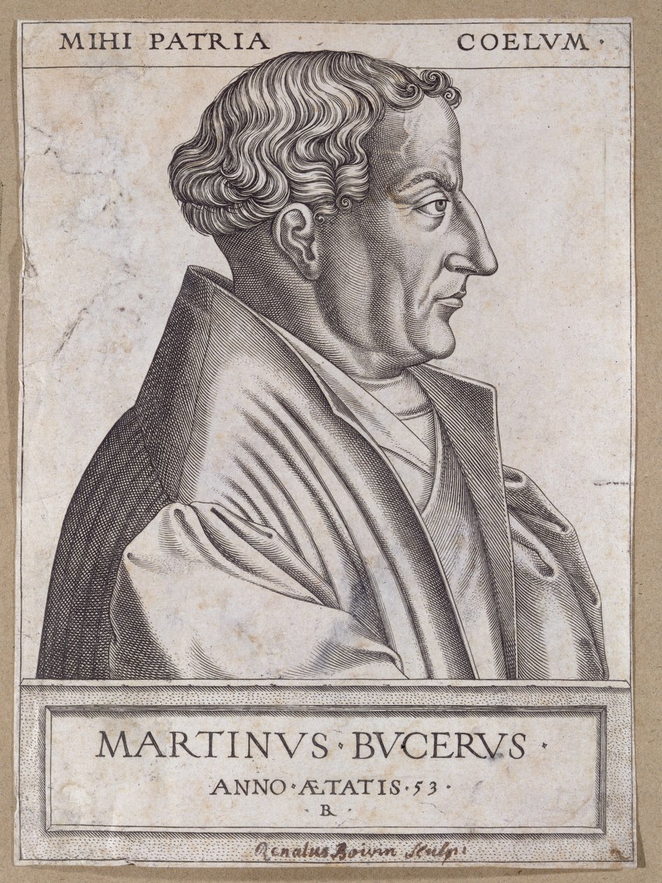 Martin Bucer (1491-1551) 53 évesen alkotó: Rene Boyvin