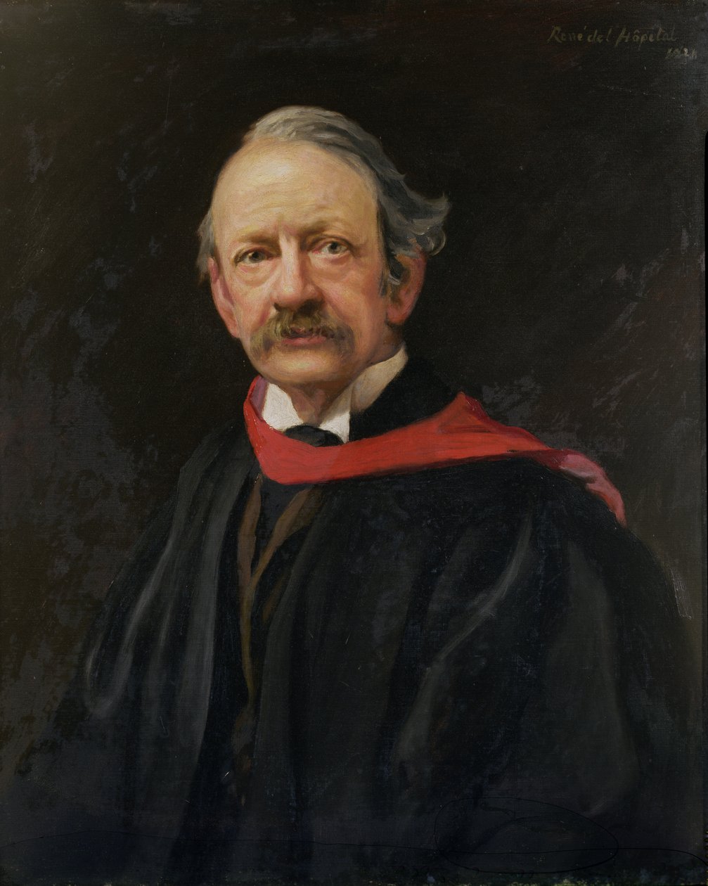 Sir Joseph John Thomson (1856-1940) 1924 alkotó: Rene le Brun Comte de L