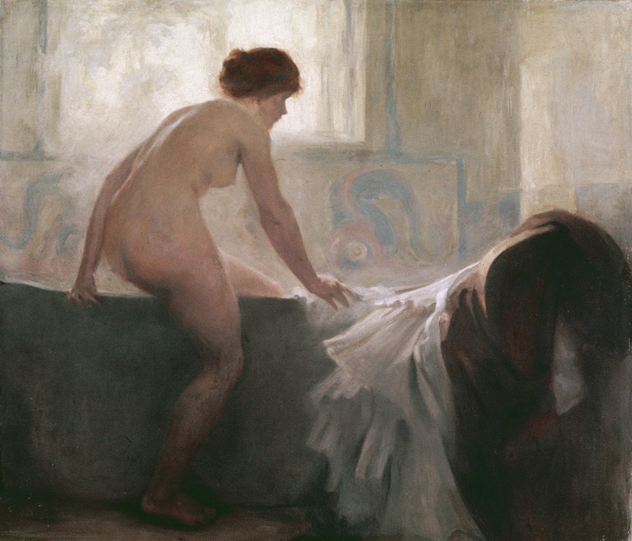 Nő fürdése alkotó: René François Xavier Prinet