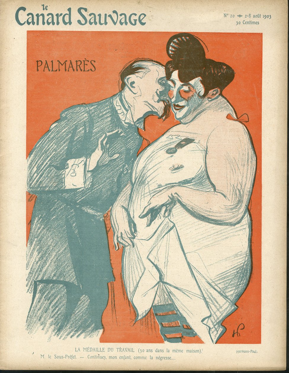 Illusztráció: Hermann-Paul (1864-1940) A vadkacsa borítójához, 20. sz. alkotó: Rene George Hermann Paul