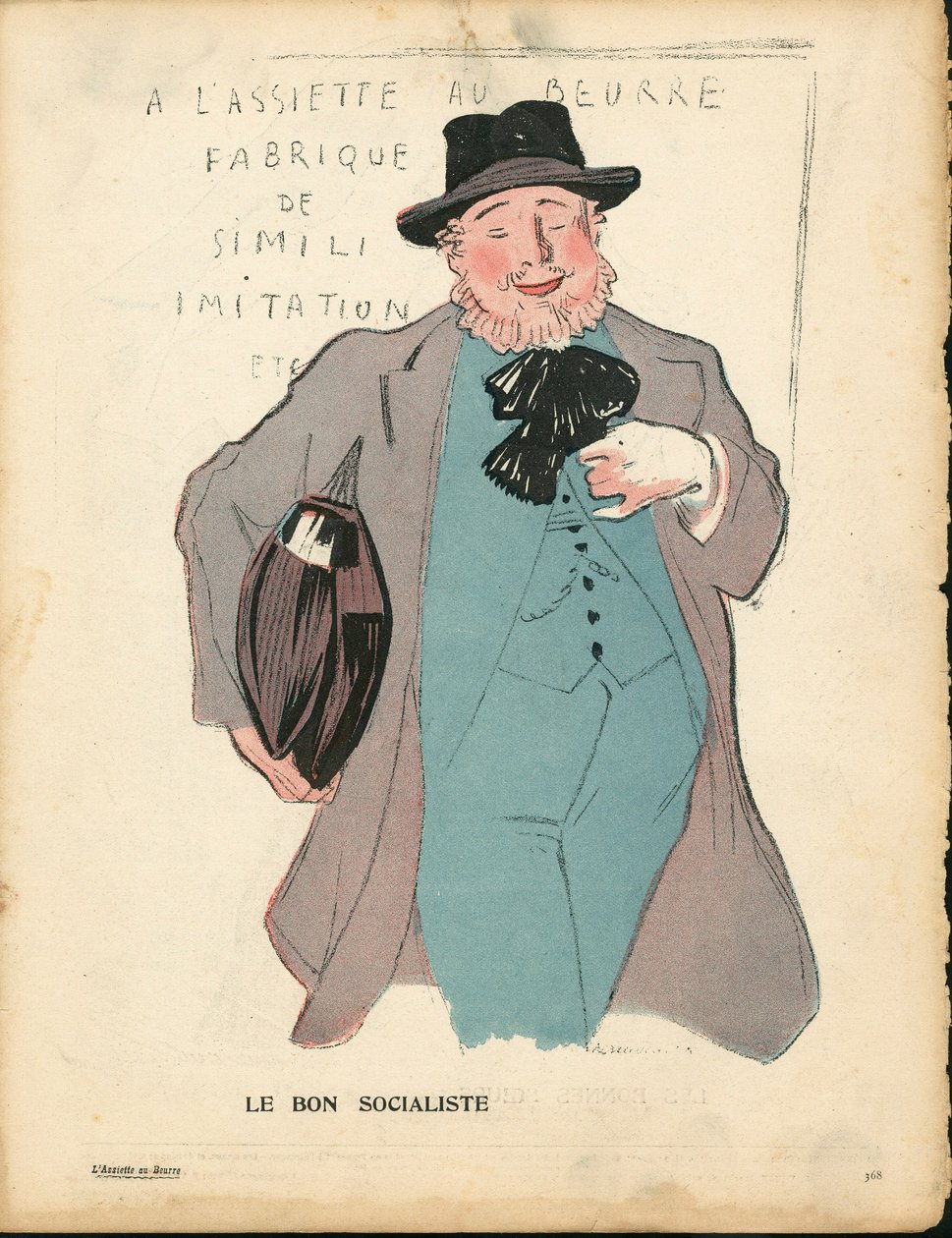 The Butter Plate, 231. szám, Szatirikus színekben alkotó: Rene George Hermann Paul