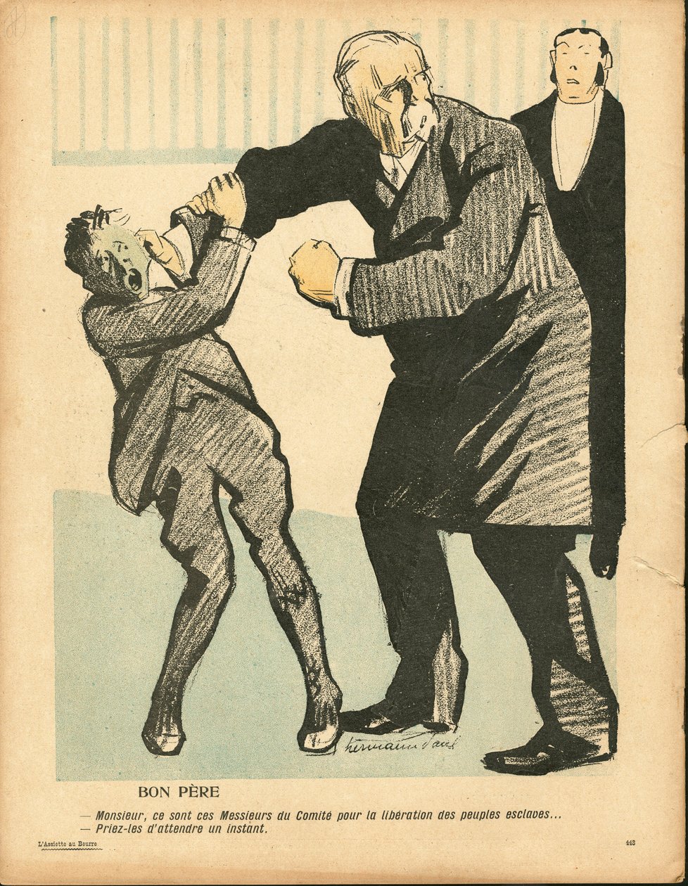 The Butter Plate, 236. szám, Szatirikus színekben alkotó: Rene George Hermann Paul