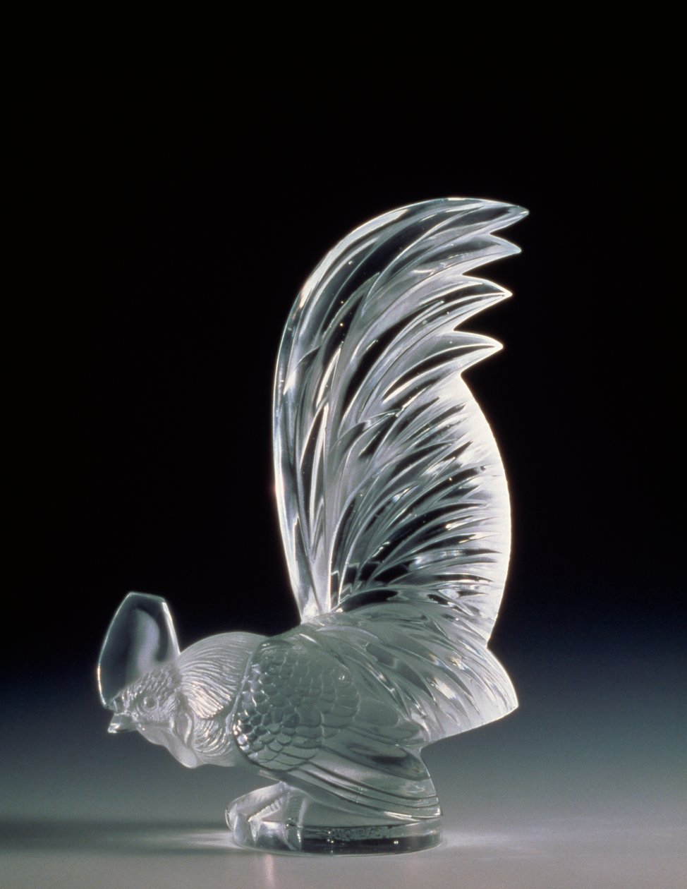 Coq Nain (kis bantam) hűtősapka alkotó: Rene Jules Lalique