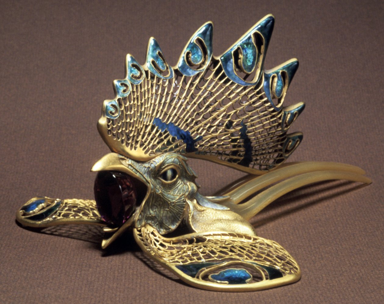 Diadem, 19.20. század vége alkotó: Rene Jules Lalique