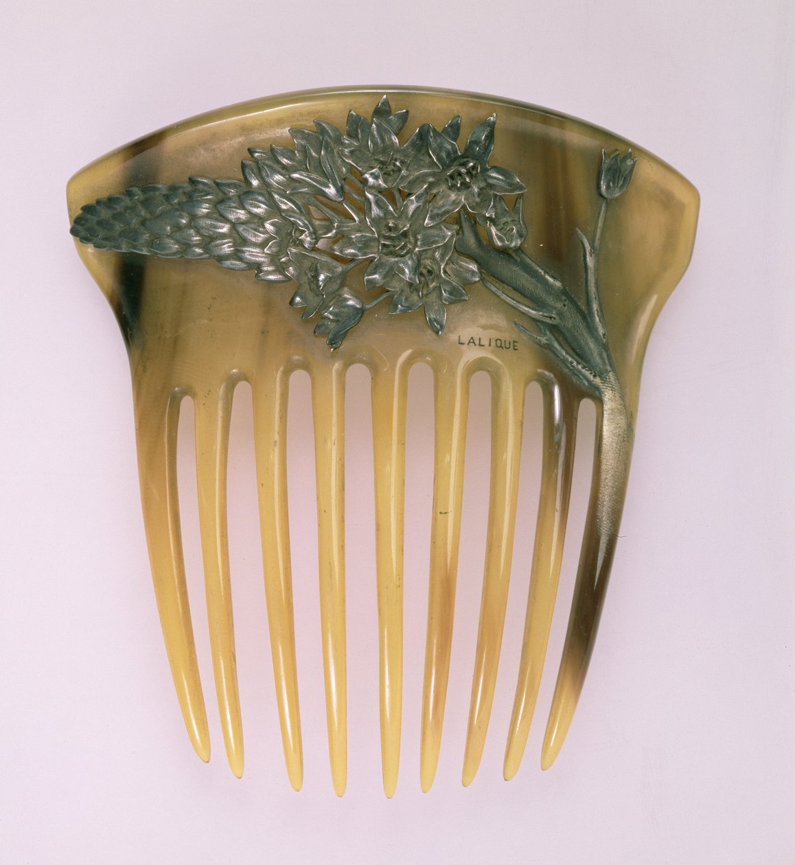Kürtfésű, Rene Jules Lalique (1860-1945), Párizs, 1900-02 alkotó: Rene Jules Lalique