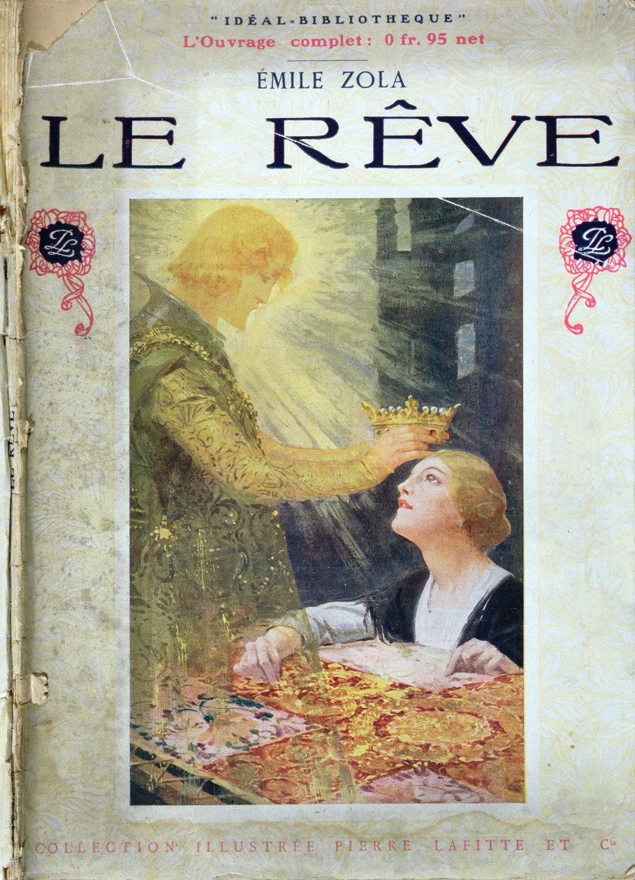 Emile Zola (1840-1902) "Le Reve" című művének címlapja 1910 alkotó: Rene Lelong