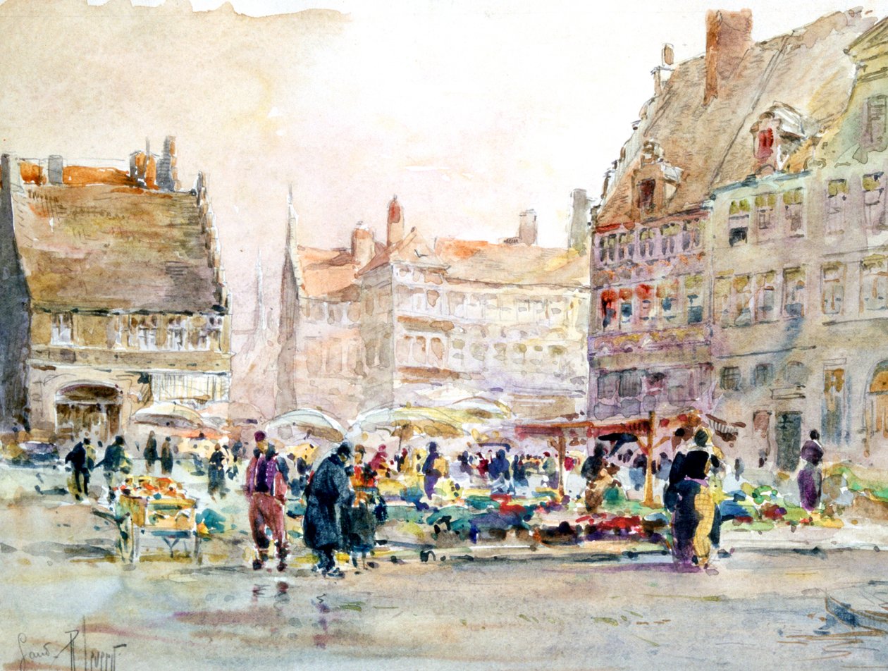 „Bourbon Quay”, 1892-1938 alkotó: Rene Leverd