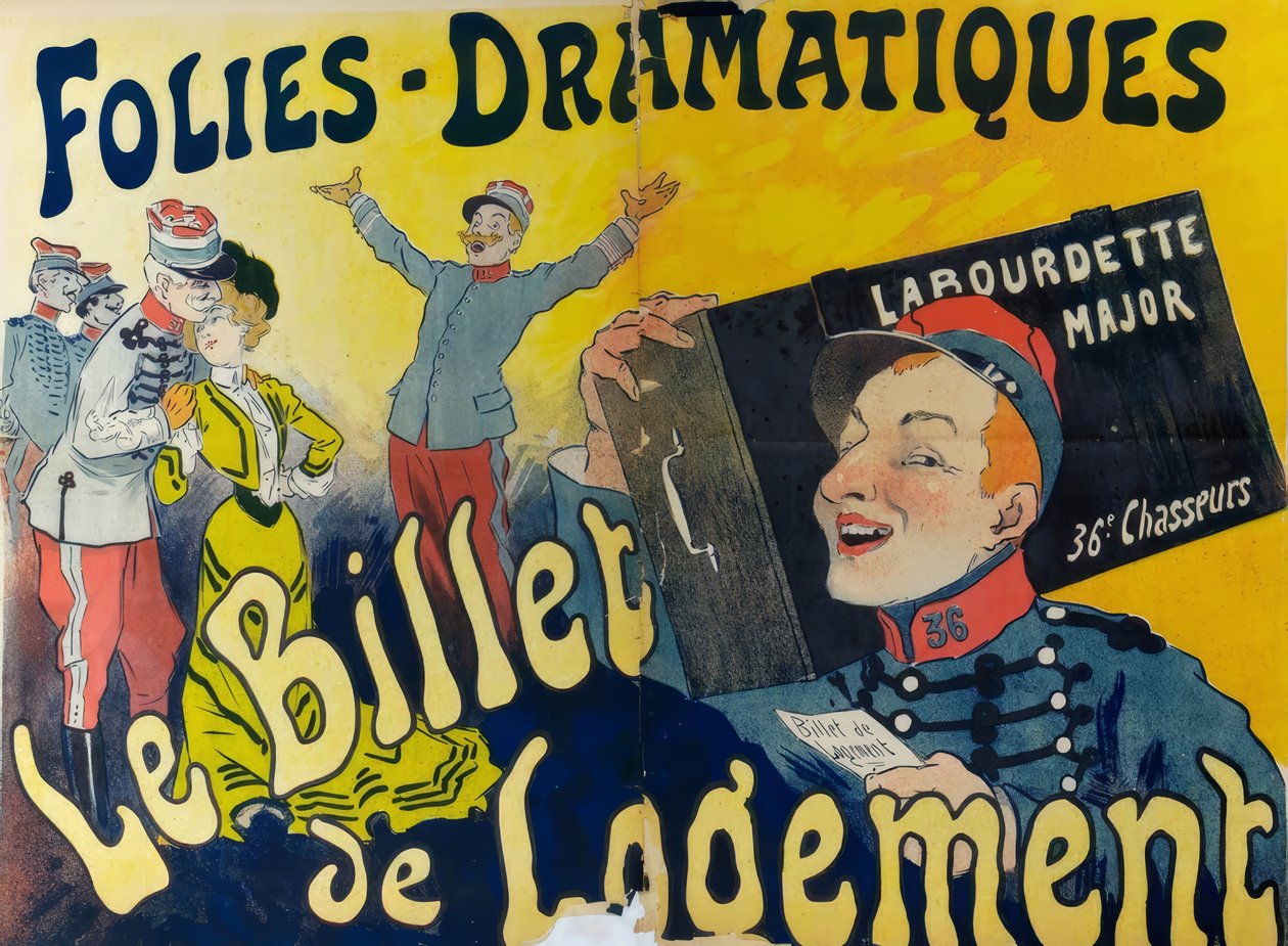 A szállásjegy alkotó: Rene Pean