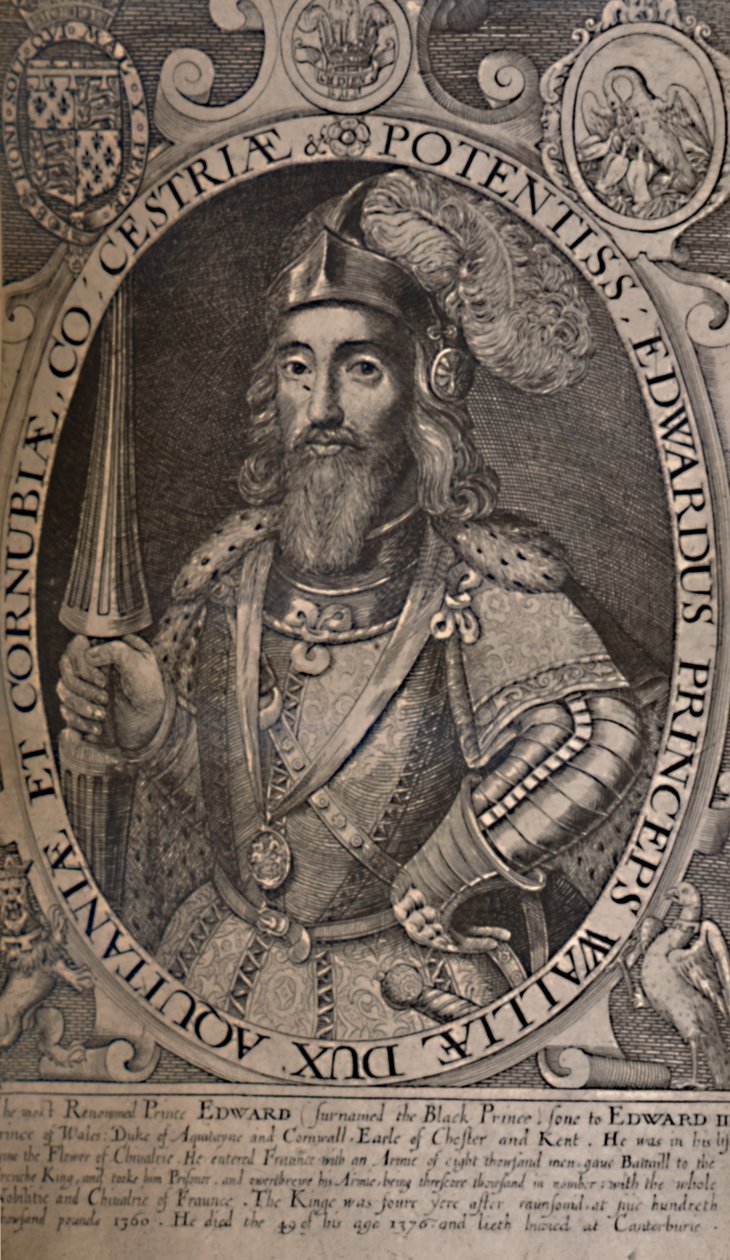 Edward, a fekete herceg, 1618, 1894 alkotó: Renold Elstrack