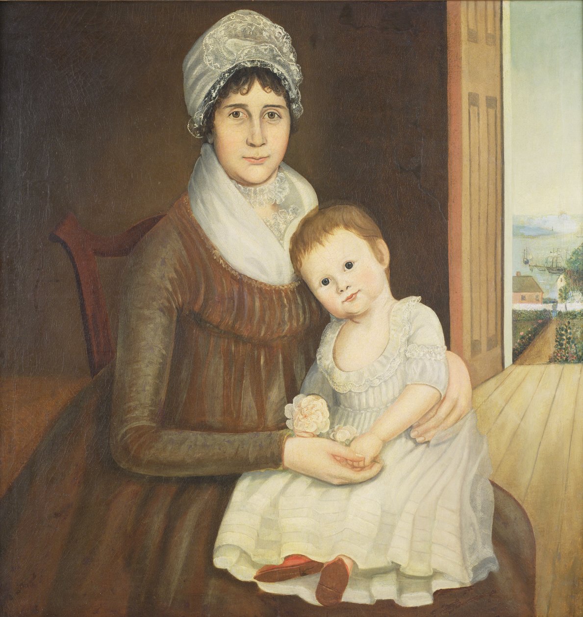 Mrs. Daniel Truman és Child, 1798-1810 körül alkotó: Reuben Moulthrop