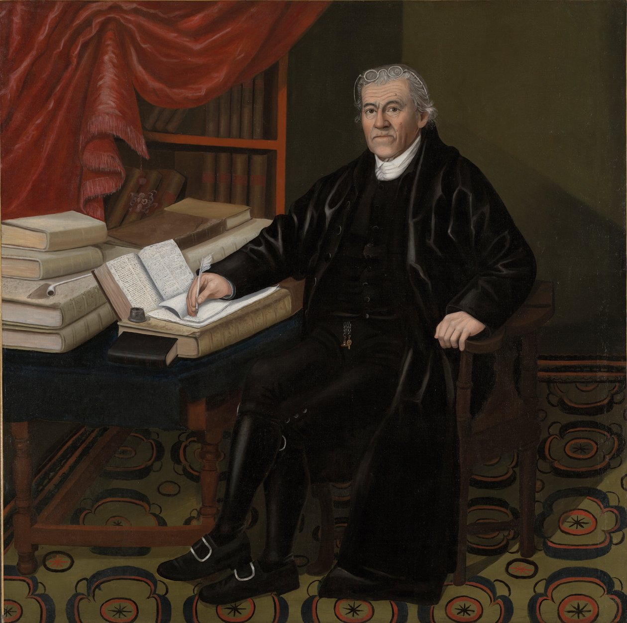 Ammi Ruhamah Robbins tiszteletes (1740 alkotó: Reuben Moulthrop