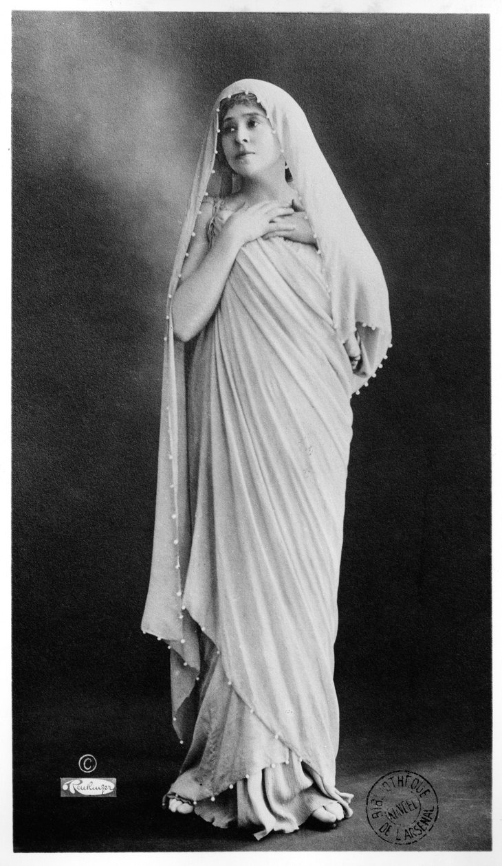 Julia Bartet (1854-1941) Sophoklész "Antigonéjában" alkotó: Reutlinger Studio