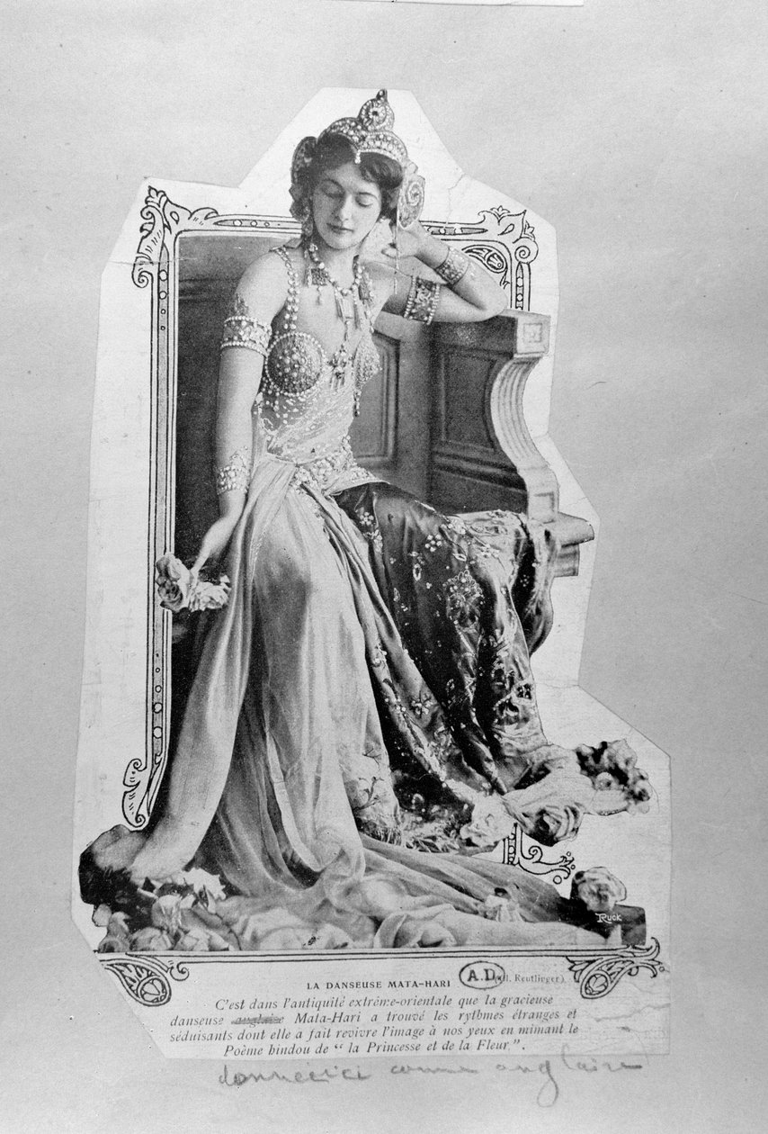 Mata Hari (1876-1917) 1910 alkotó: Reutlinger Studio