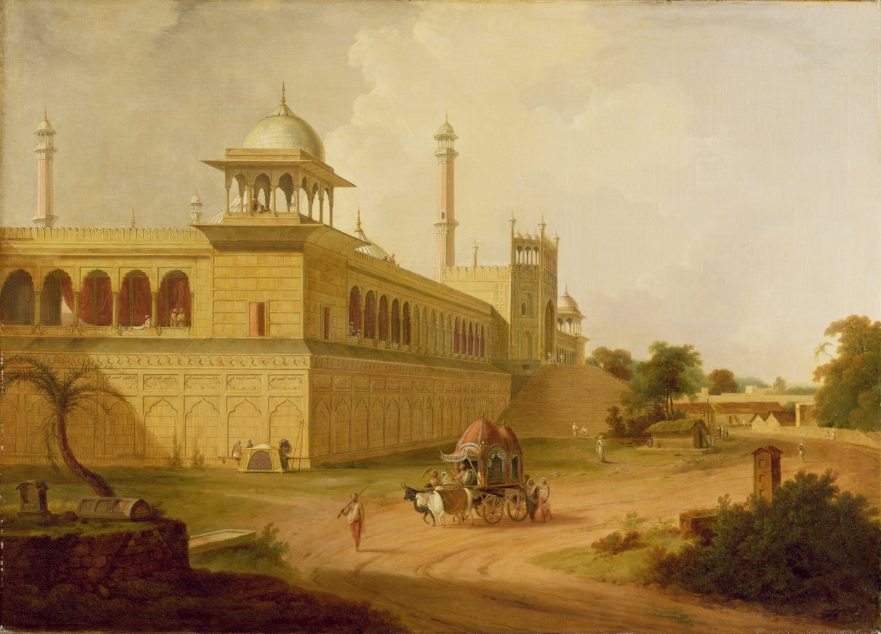 Jami Masjid, Delhi, 1811 alkotó: Rev. Edward Thomas Daniell