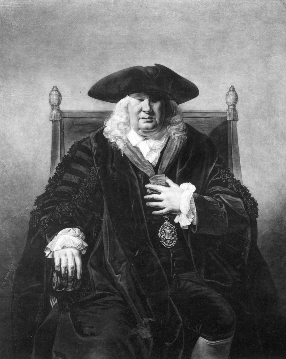Sir John Fielding, William Dickinson metszete, 1778 (metszet) alkotó: Rev. Matthew William Peters