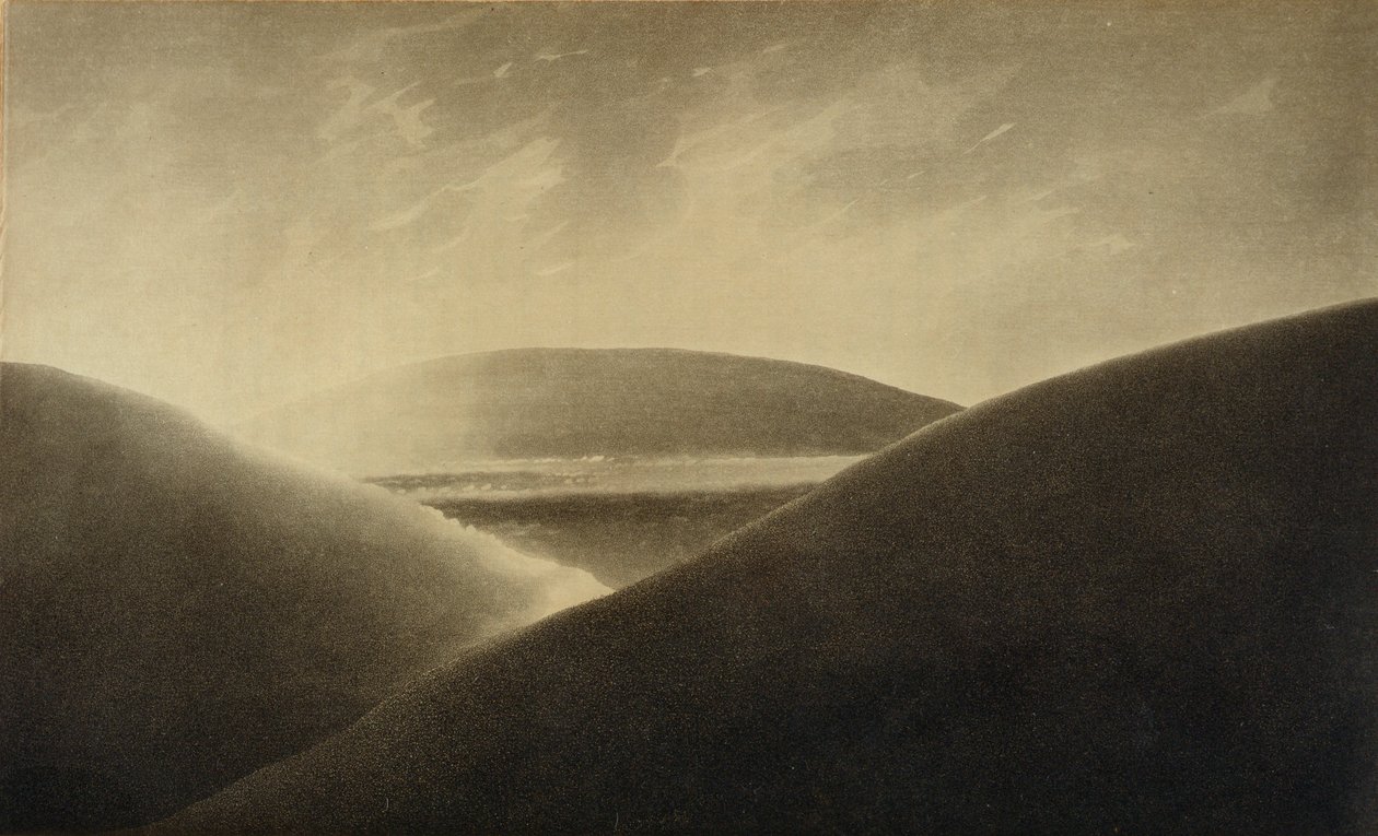 Illusztráció: "Három esszé: a festői szépségről, a festői utazásról és a vázlatkészítésről...", 1792 (akvatinta) alkotó: Rev. William Gilpin