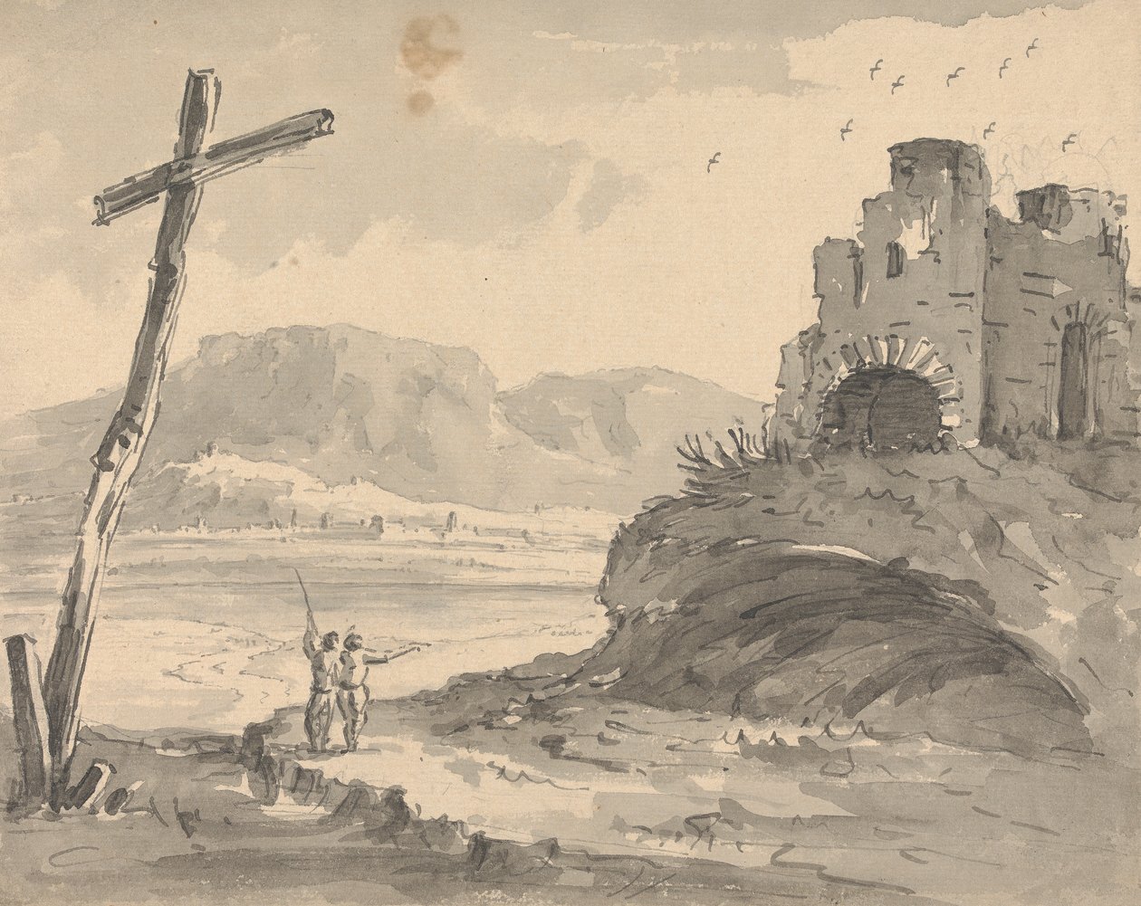 Táj nagy keresztes alakú alkotó: Rev. William Gilpin