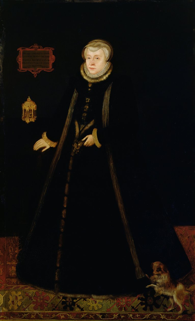 Lady Margaret Douglas (1515-78) Lennox grófnő portréja, idősebb Daniel Mytens után (1590 körül-1648 körül) (olaj, vászon) alkotó: Rhoda Sullivan